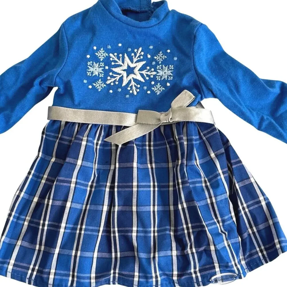 American Girl star and snow dress outfit DOLL NOT INCLUDED